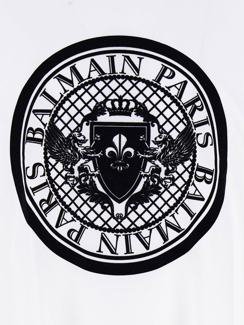 Balmain Balmain Velvet Logo T-shirt