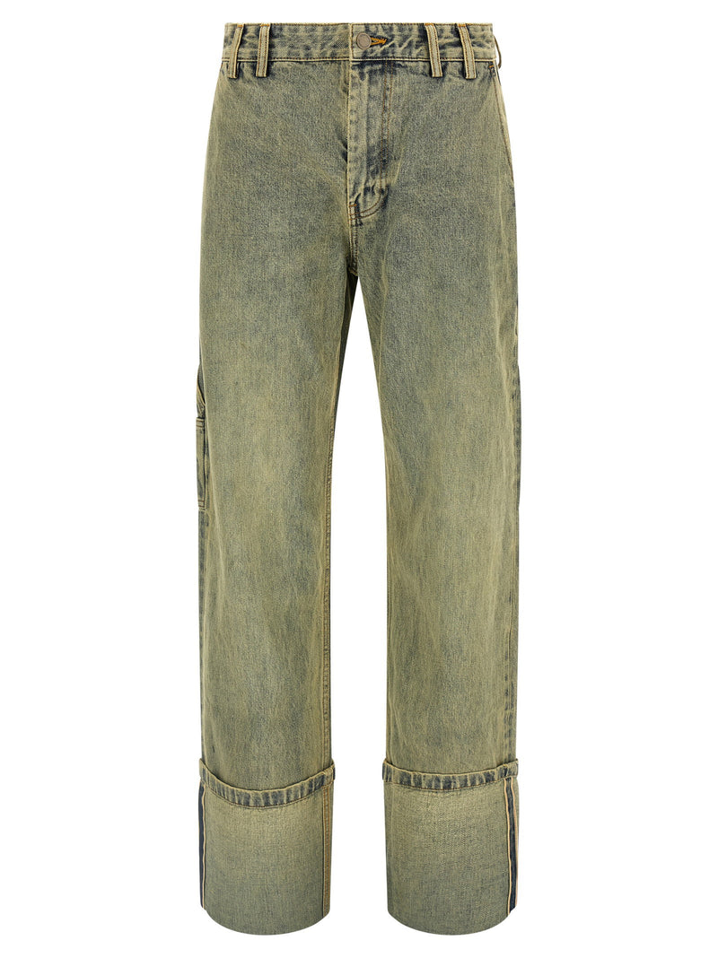 Entire Studios Entire Studios Cuff Surface Wave Jeans