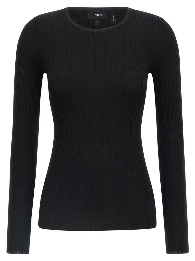 Theory Ribbed Sweater - Wool | Urbalenti™ NYC