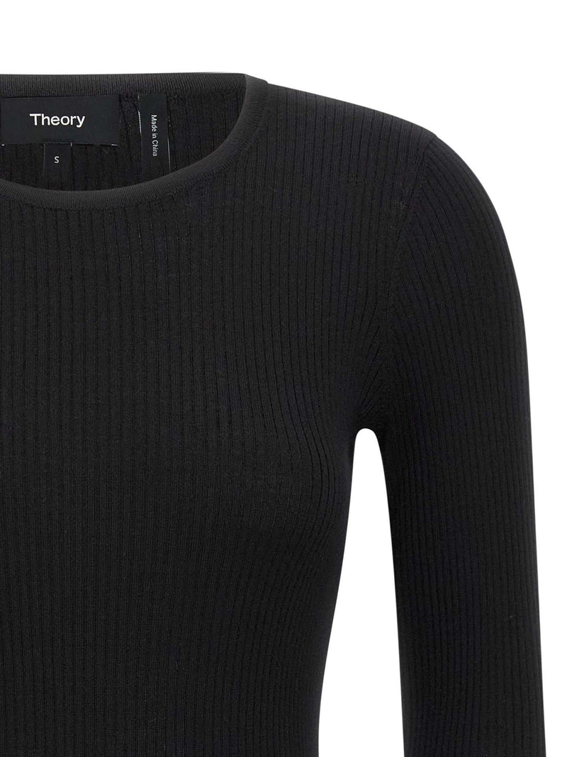 Theory Ribbed Sweater - Wool | Urbalenti™ NYC
