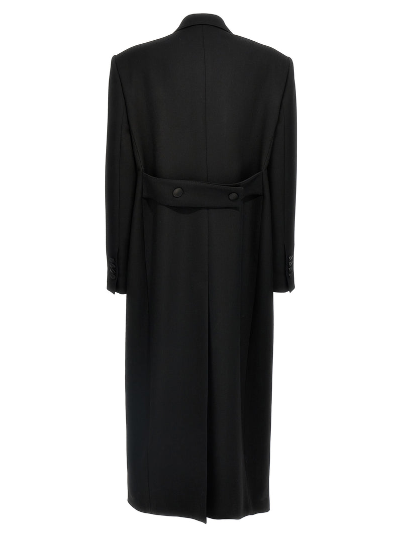 Dolce & Gabbana Long Tuxedo Coat | Urbalenti™ NYC