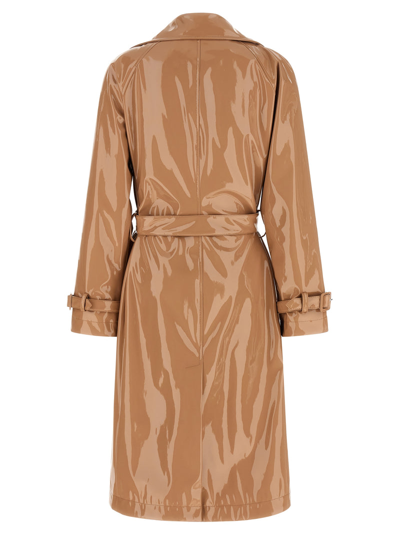 Dolce & Gabbana Vinyl Trench Coat | Urbalenti™ NYC