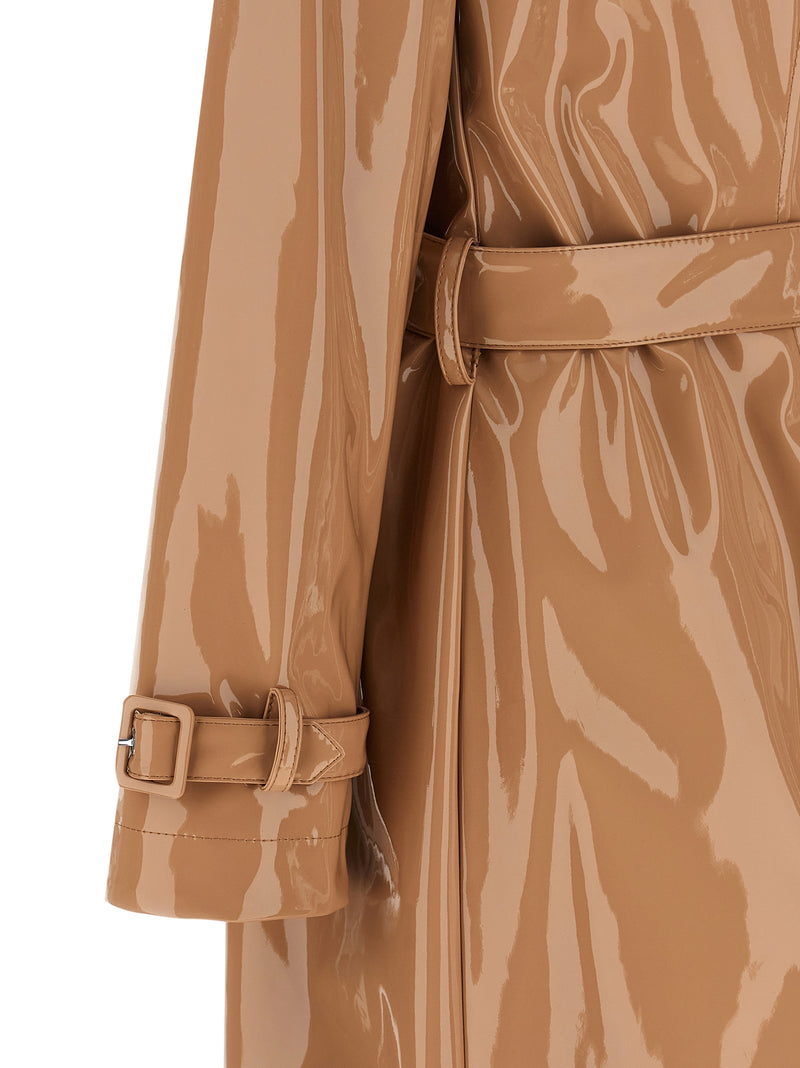 Dolce & Gabbana Vinyl Trench Coat | Urbalenti™ NYC