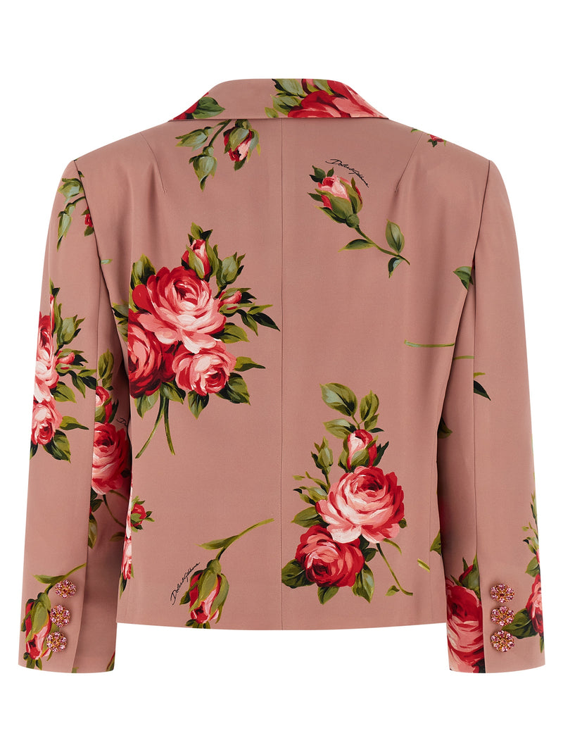 Dolce & Gabbana Dolce & Gabbana Bouquet Rose Blazer