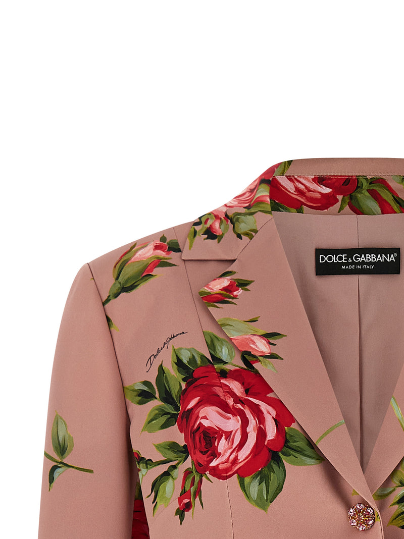 Dolce & Gabbana Dolce & Gabbana Bouquet Rose Blazer