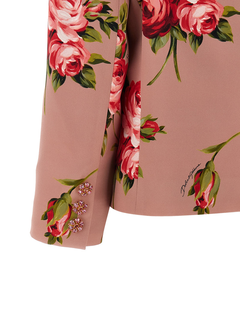 Dolce & Gabbana Dolce & Gabbana Bouquet Rose Blazer