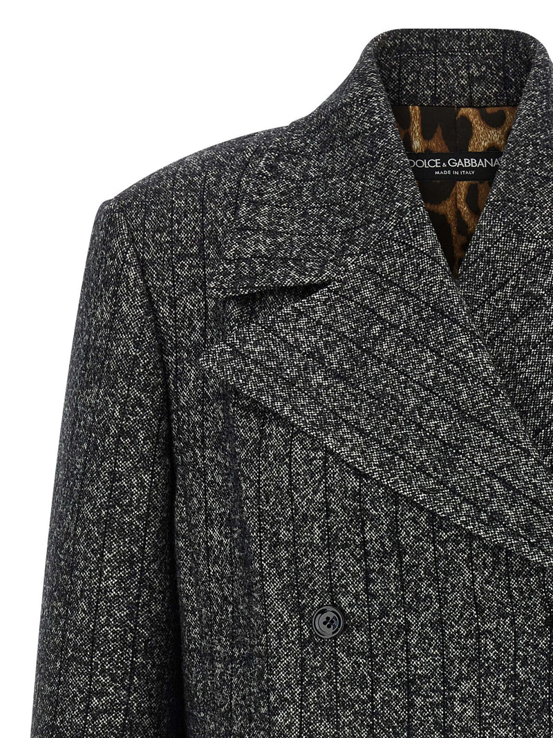 Dolce & Gabbana Dolce & Gabbana Striped Wool Blazer