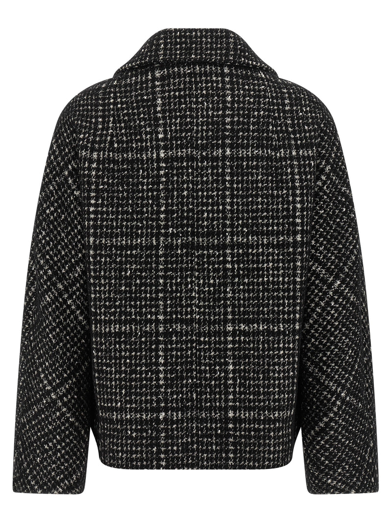 Dolce & Gabbana Houndstooth Coat | Urbalenti™ NYC