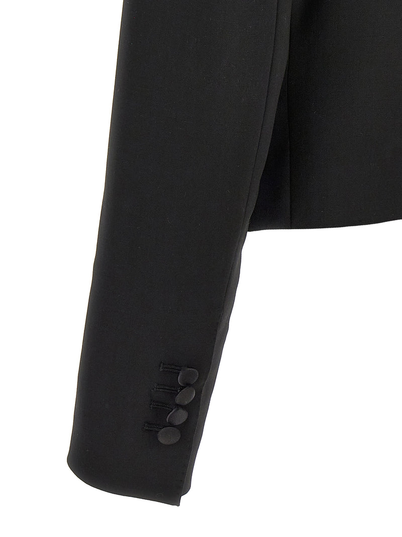 Dolce & Gabbana Dolce & Gabbana Tuxedo Crop Blazer