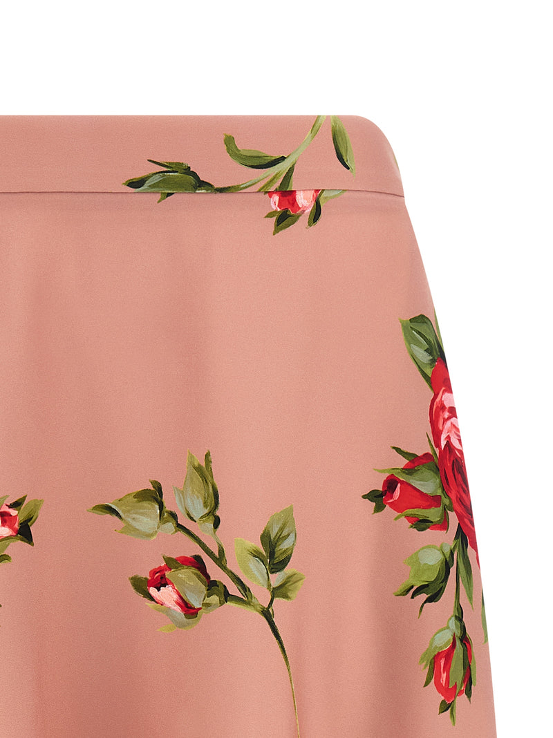 Dolce & Gabbana Dolce & Gabbana Bouquet Rose Skirt