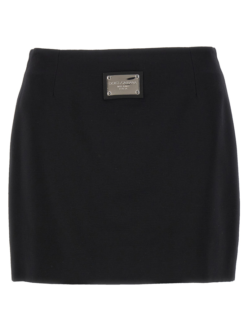 Dolce & Gabbana Dolce & Gabbana Skirt From The ‘black Sicily’ Collection