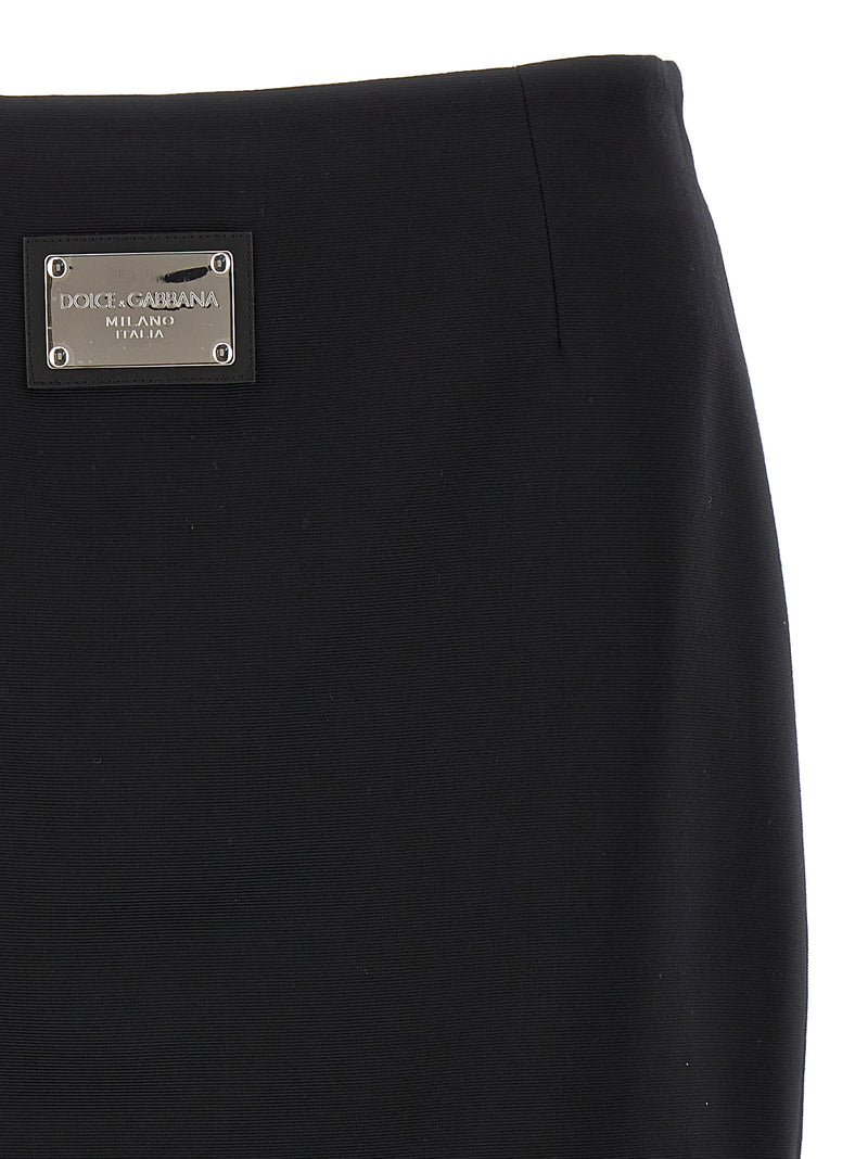 Dolce & Gabbana Dolce & Gabbana Skirt From The ‘black Sicily’ Collection