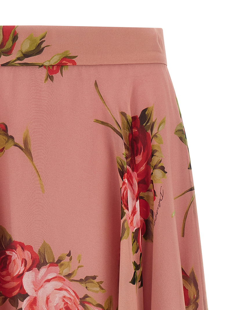 Dolce & Gabbana Dolce & Gabbana Bouquet Rose Skirt