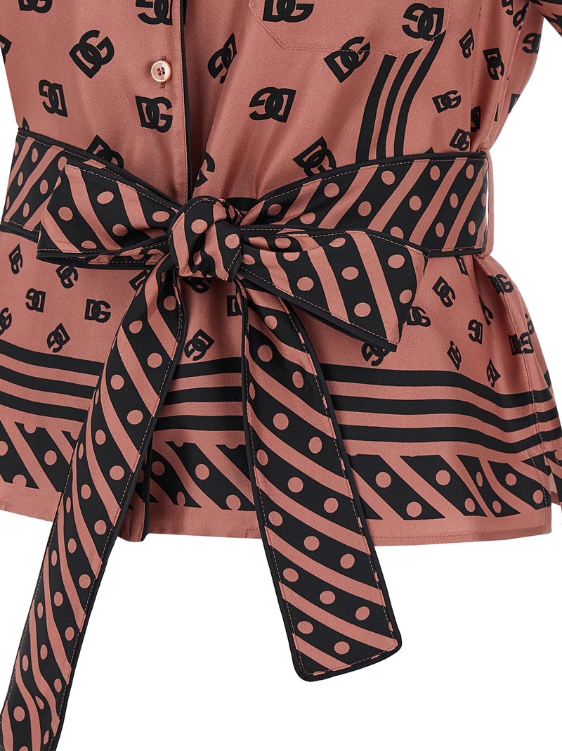 Dolce & Gabbana Silk Shirt - Style HI1X0H24ZW | Urbalenti™ NYC