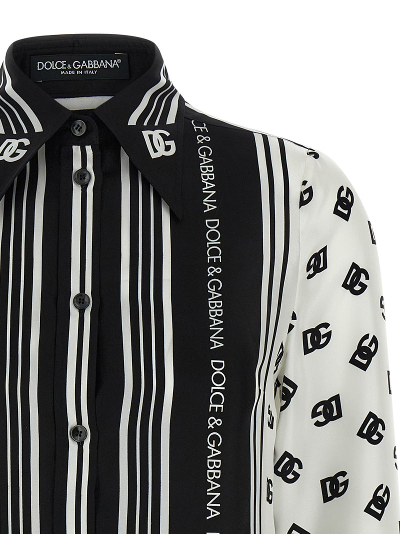 Dolce & Gabbana Dg Print Shirt | Urbalenti™ NYC