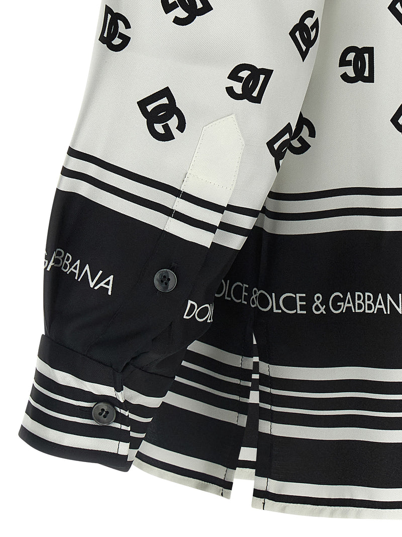 Dolce & Gabbana Dg Print Shirt | Urbalenti™ NYC