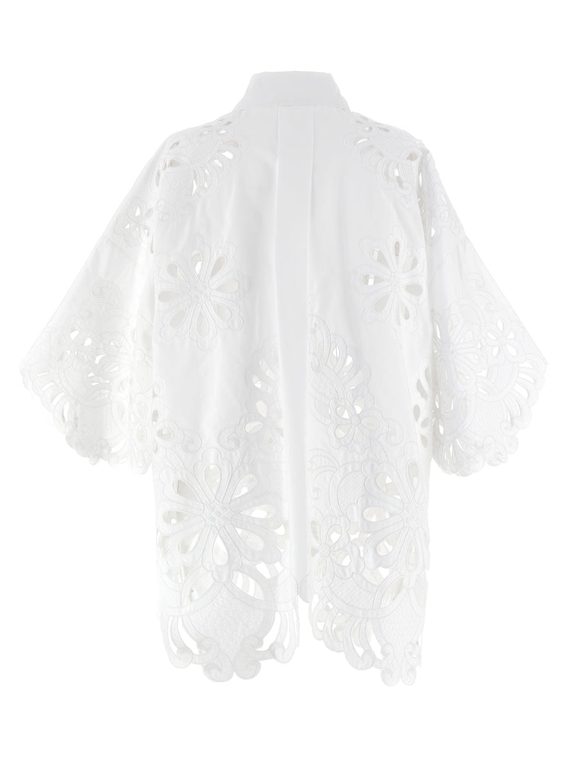 Dolce & Gabbana Cut-out Embroidery Shirt | Urbalenti™ NYC