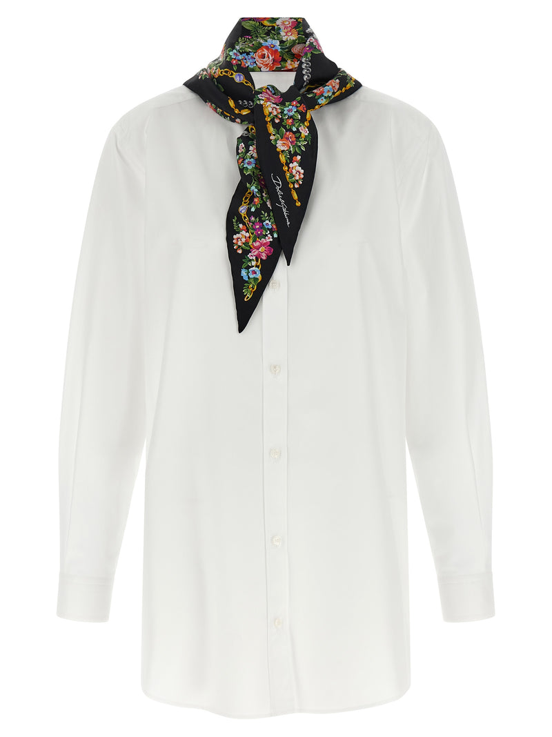 Dolce & Gabbana Dolce & Gabbana Shirt With Scarf