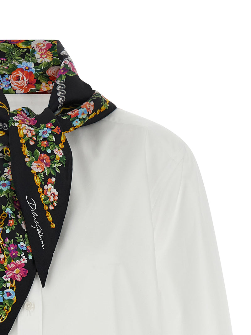 Dolce & Gabbana Dolce & Gabbana Shirt With Scarf