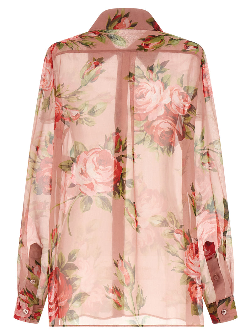Dolce & Gabbana Dolce & Gabbana Bouquet Rose Shirt