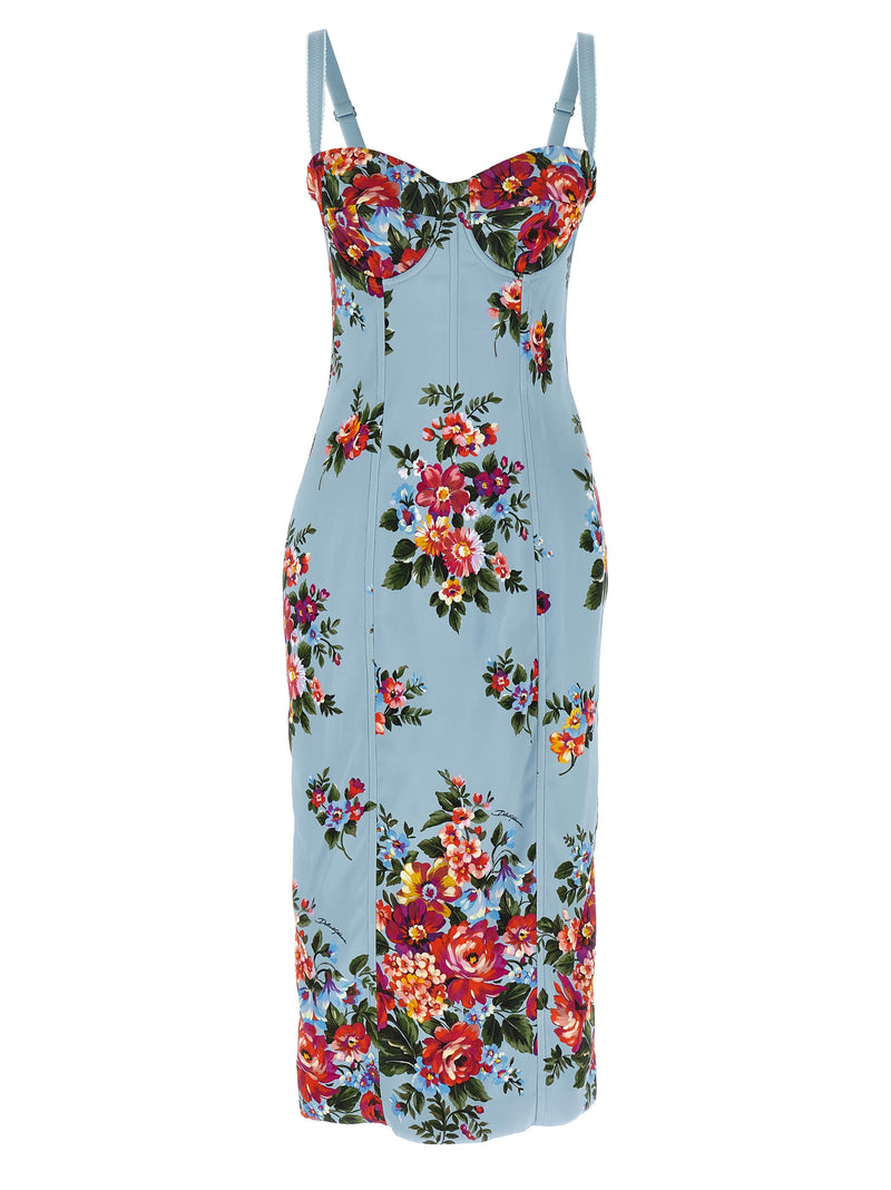 Dolce & Gabbana Dolce & Gabbana Mazzo Di Fiori Print Dress