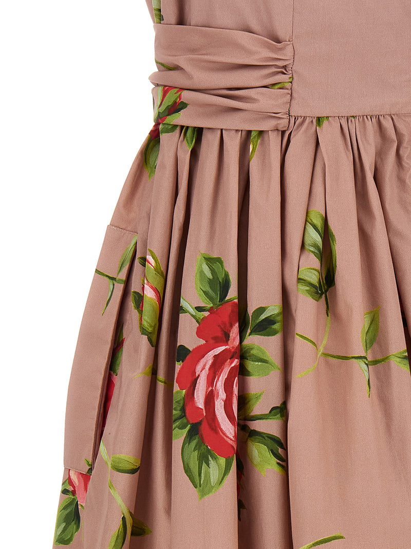 Dolce & Gabbana Bouquet Rose Dress | Urbalenti™ NYC