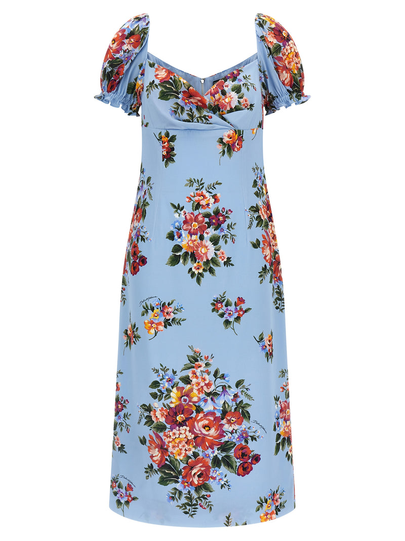 Dolce & Gabbana Dolce & Gabbana Mazzo Di Fiori Print Dress