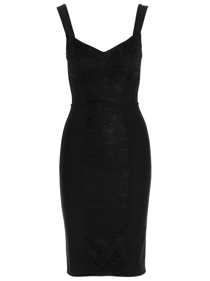 Dolce & Gabbana Midi Corsetry Dress | Urbalenti™ NYC