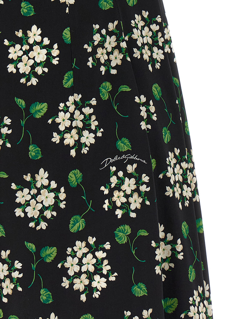 Dolce & Gabbana Dolce & Gabbana Flower Print Dress