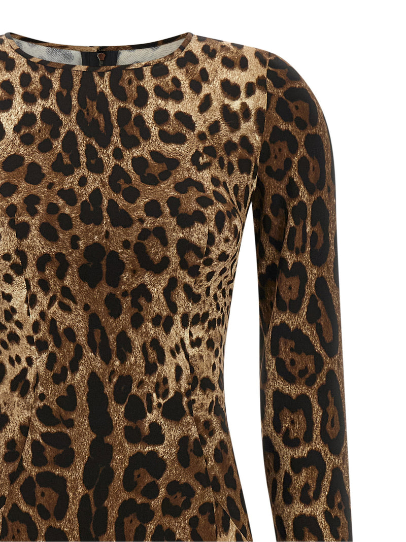 Dolce & Gabbana Dolce & Gabbana Animal Print Dress