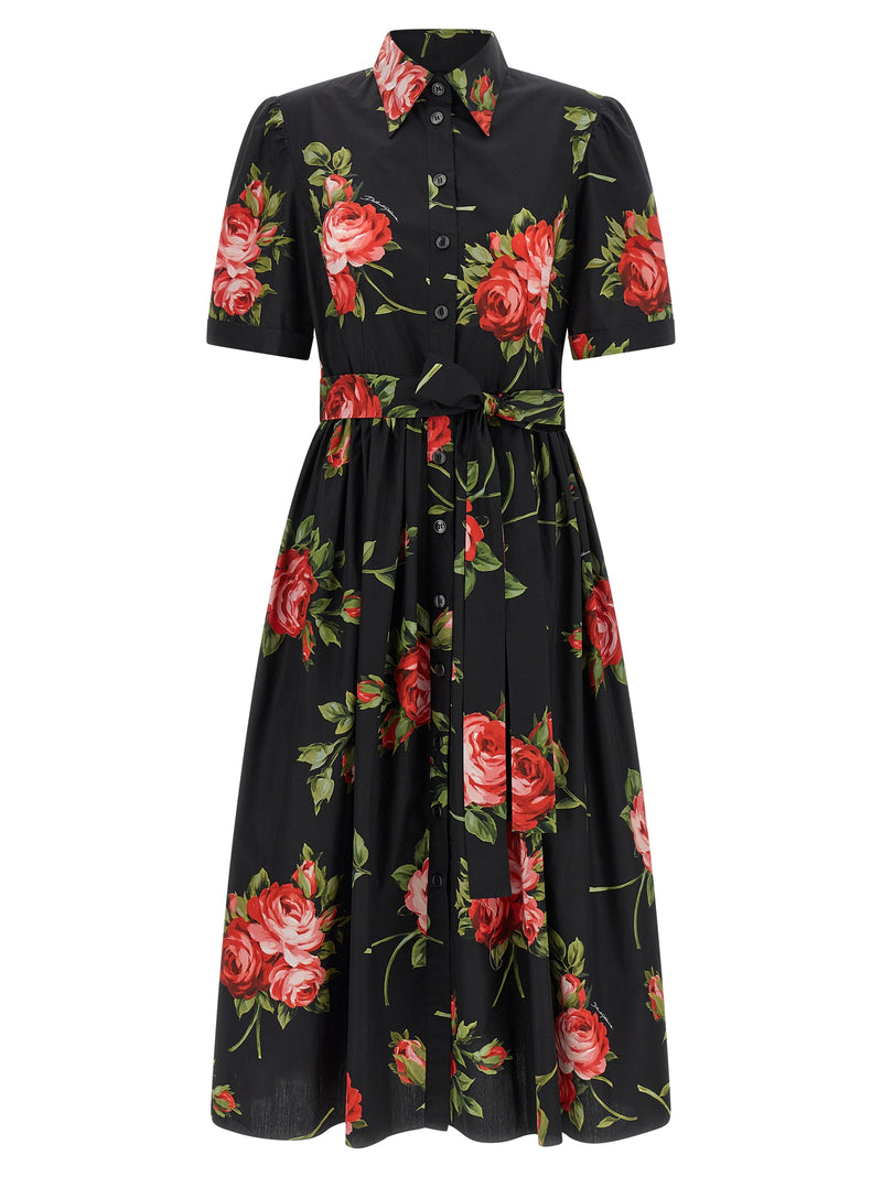 Dolce & Gabbana Bouquet Rose Dress | Urbalenti™ NYC