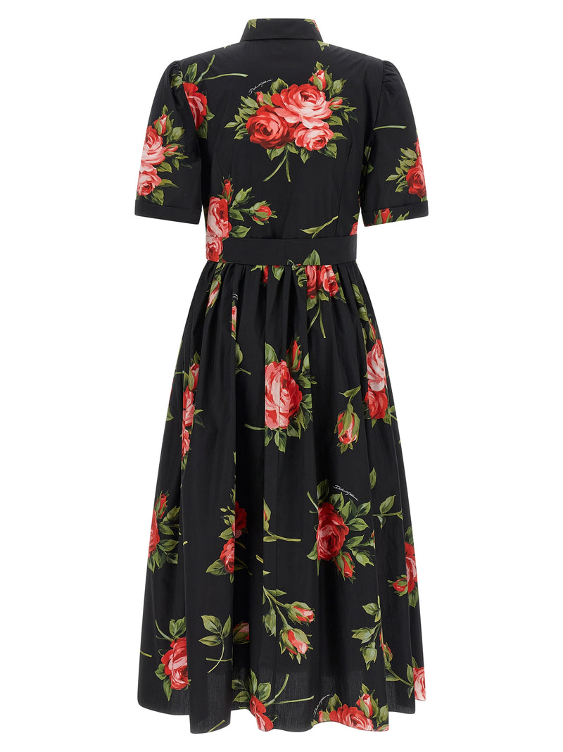 Dolce & Gabbana Bouquet Rose Dress | Urbalenti™ NYC