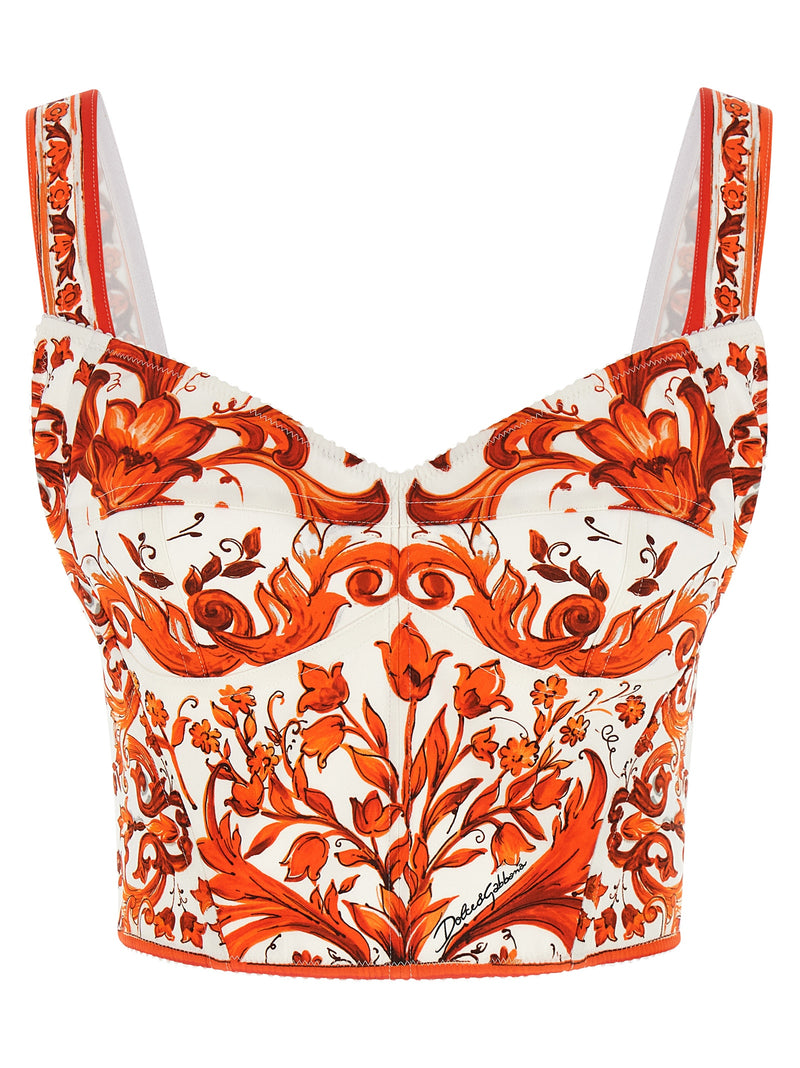 Dolce & Gabbana Dolce & Gabbana Maiolica Top