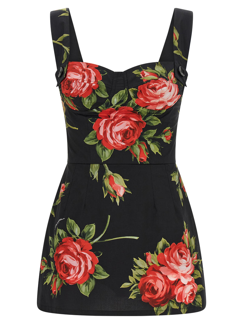 Dolce & Gabbana Dolce & Gabbana Bouquet Rose Top
