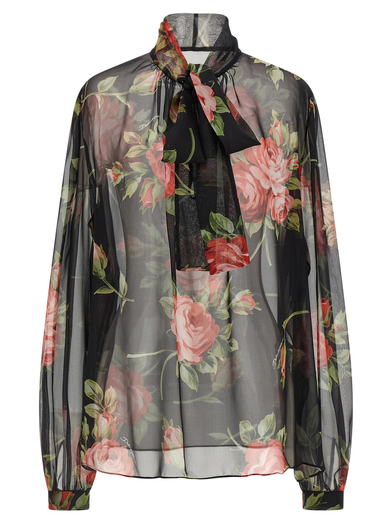Dolce & Gabbana Bouquet Rose Top | Urbalenti™ NYC