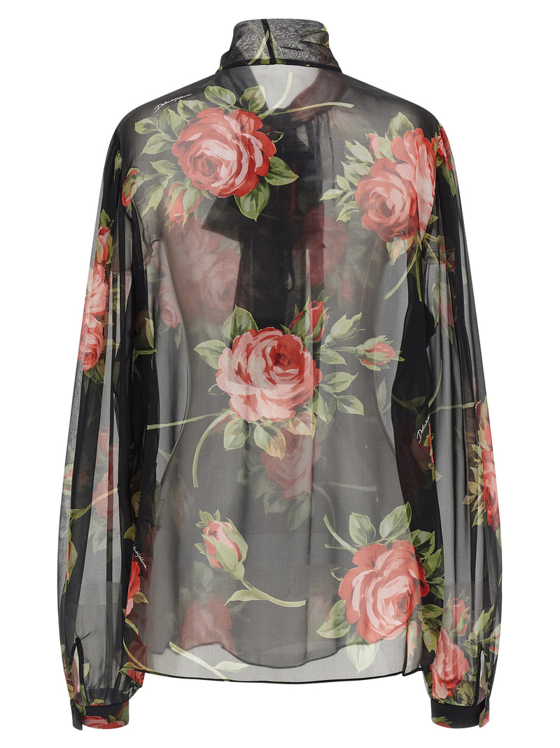 Dolce & Gabbana Bouquet Rose Top | Urbalenti™ NYC