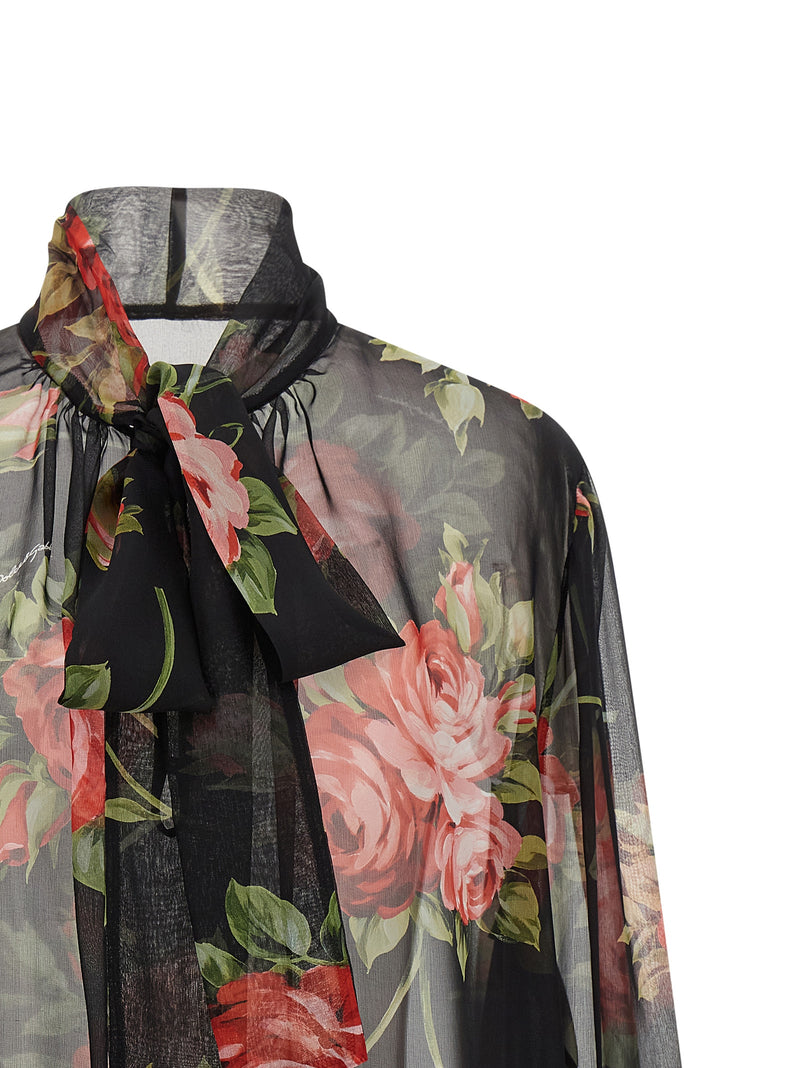 Dolce & Gabbana Bouquet Rose Top | Urbalenti™ NYC