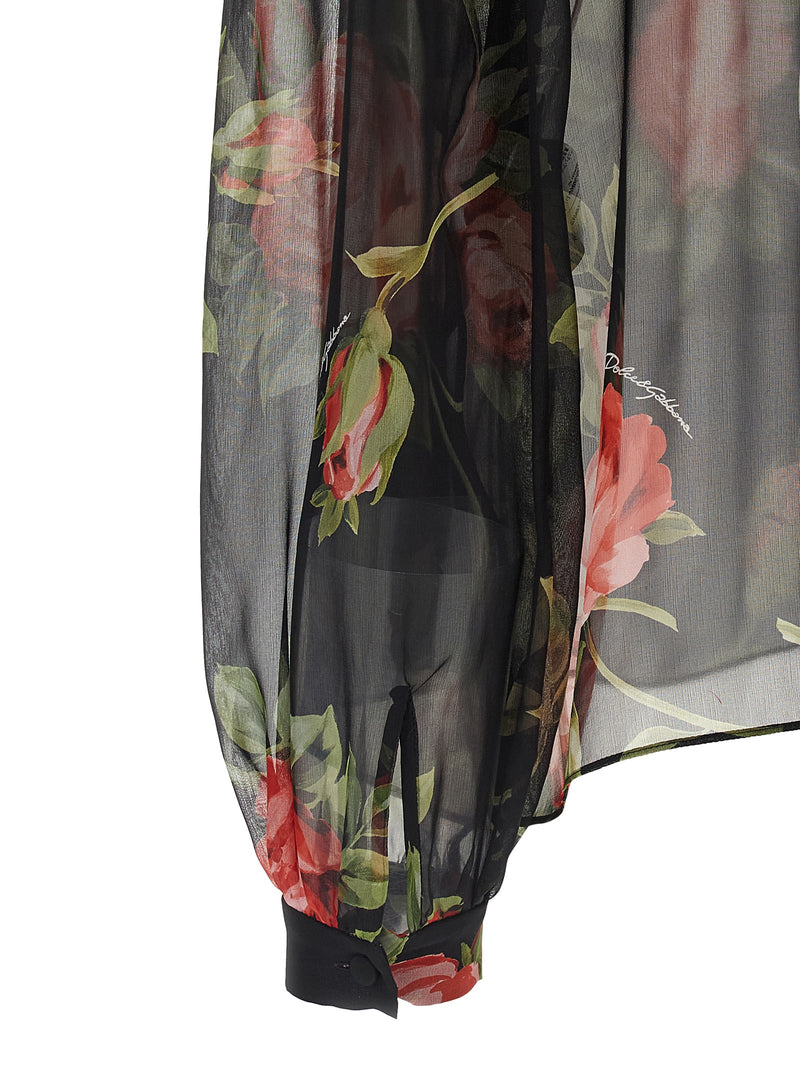 Dolce & Gabbana Bouquet Rose Top | Urbalenti™ NYC