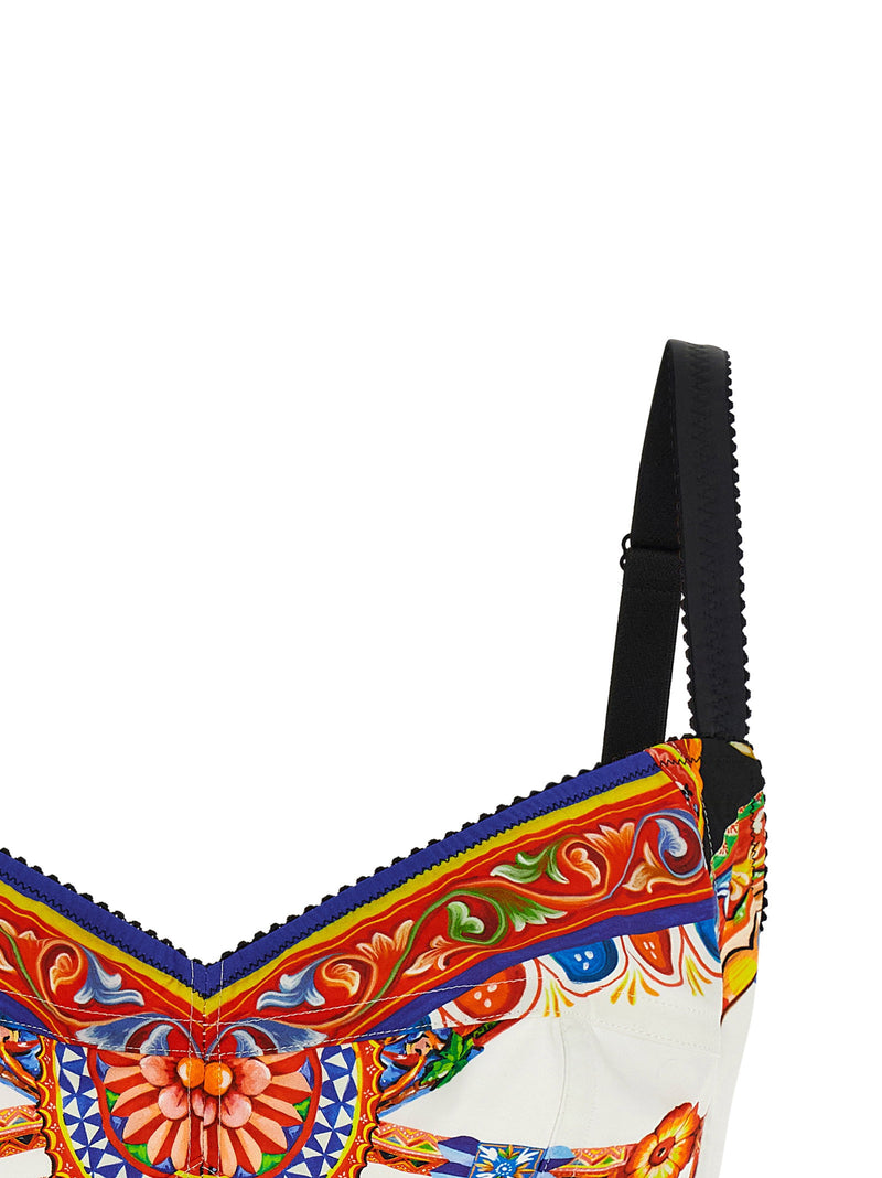 Dolce & Gabbana Dolce & Gabbana Carretto Crop Top