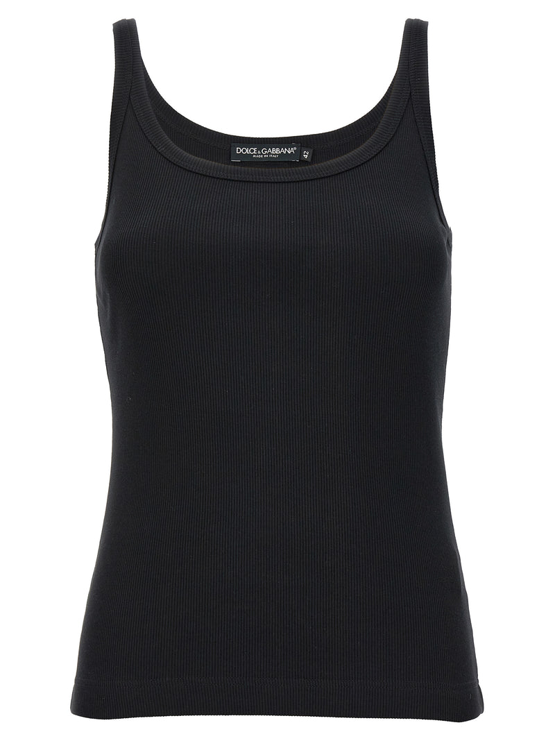 Dolce & Gabbana Ribbed Tank Top | Urbalenti™ NYC