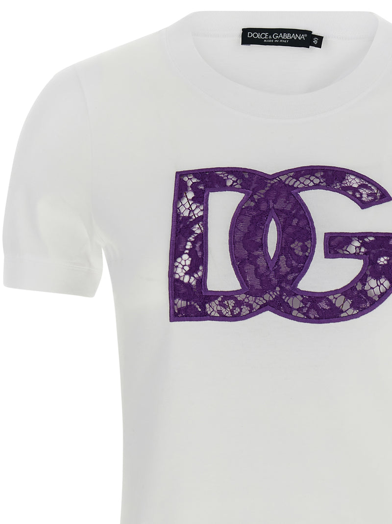 Dolce & Gabbana Lace T-shirt | Urbalenti™ NYC