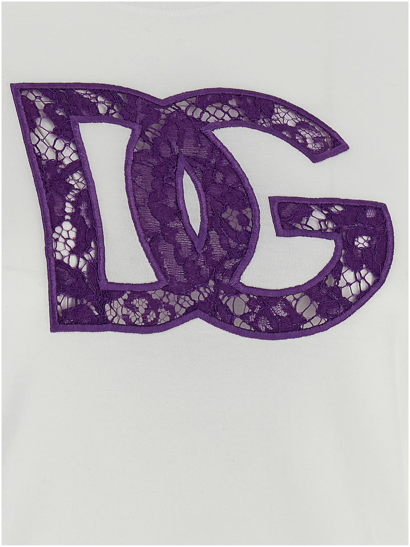 Dolce & Gabbana Lace T-shirt | Urbalenti™ NYC