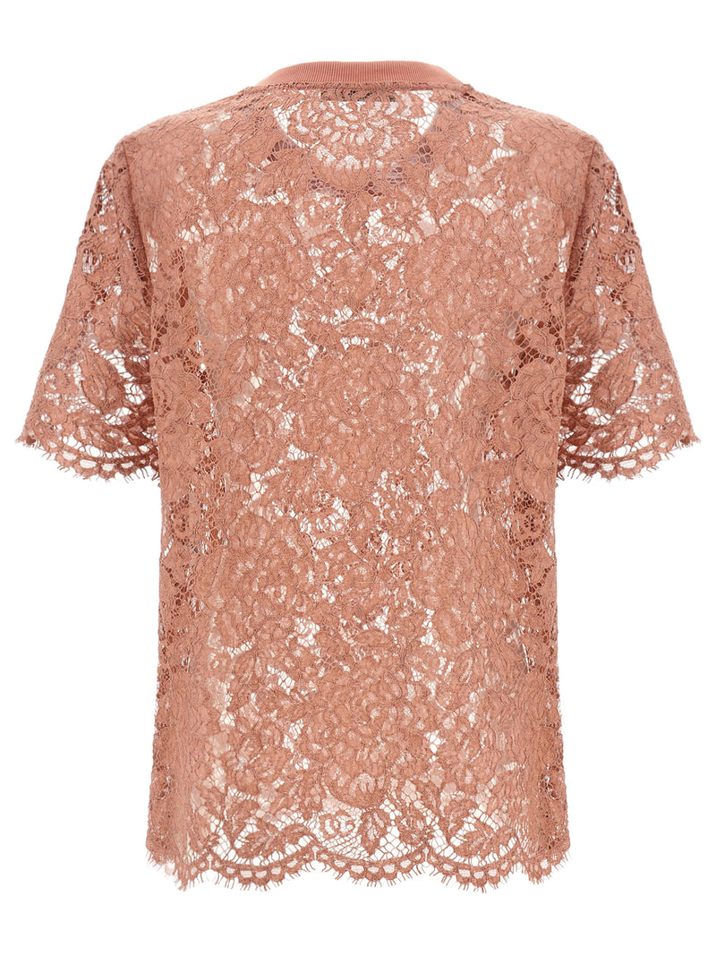 Dolce & Gabbana Lace T-Shirt - Comfort Fit | Urbalenti™ NYC