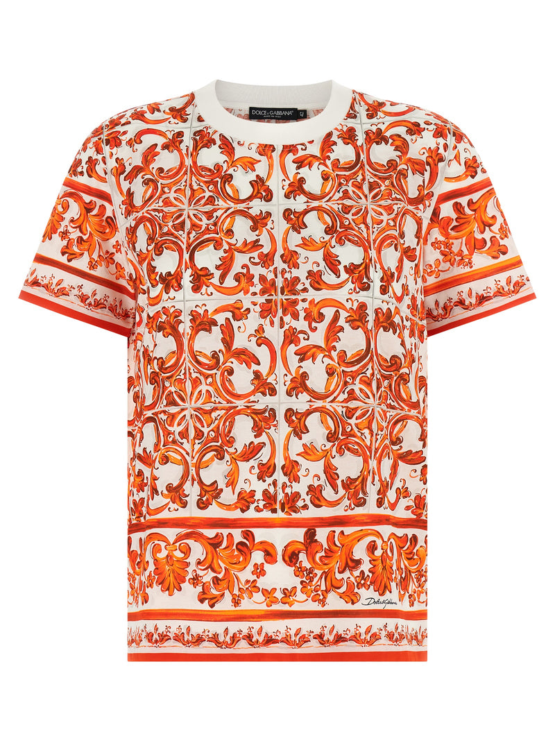 Dolce & Gabbana Dolce & Gabbana Maiolica T-shirt
