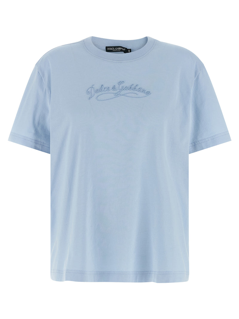 Dolce & Gabbana Chain Embroidery T-shirt | Urbalenti™ NYC