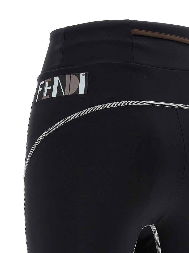 Fendi Fendi Color Block Leggings