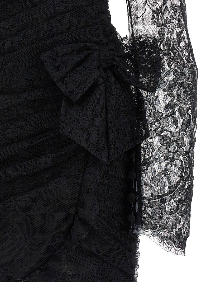 Alessandra Rich Alessandra Rich Draped Dress.