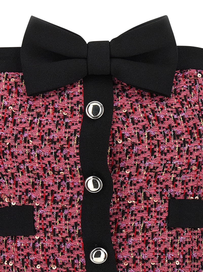 Alessandra Rich Alessandra Rich Tweed Top