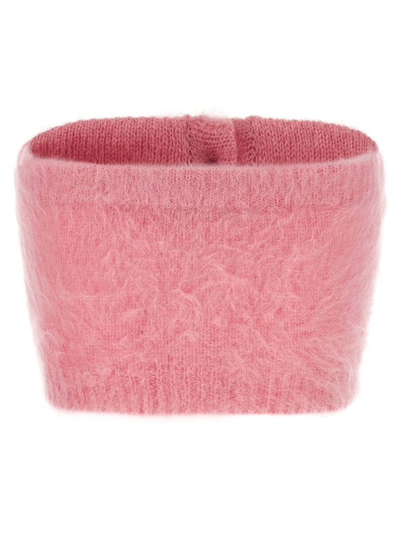 Alessandra Rich Alessandra Rich Carded Mohair Top