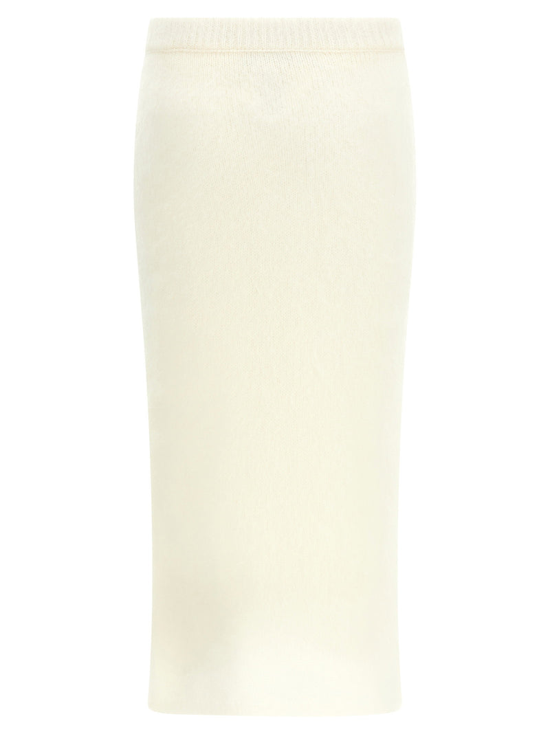 Alessandra Rich Alessandra Rich Carded Mohair Skirt